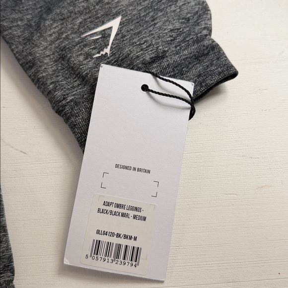 Gymshark Charcoal Heather Leggings - Picture 3 of 3